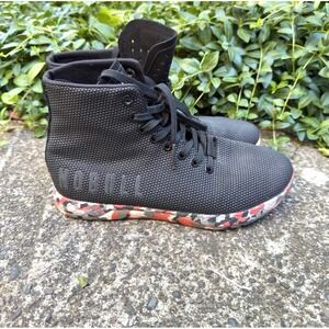 NOBULL Outwork Sneakers Women's US 8 Black High Top Gym Training Athletic Shoes